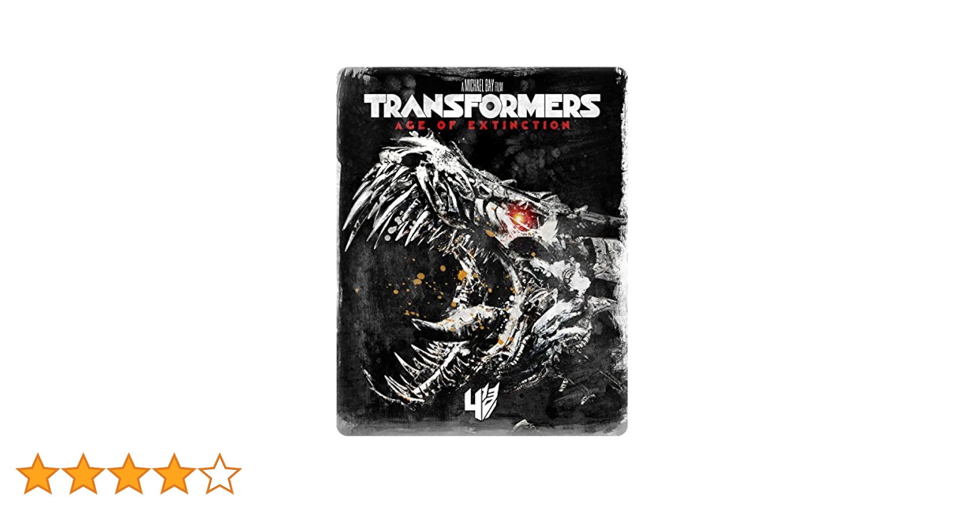 トランスフォーマー　4作品セット　スチールブック仕様Blu-ray トランスフォーマー 4作品セット スチールブック仕様Blu-ray